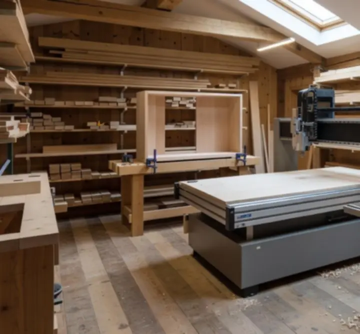 Nowoczesna pracownia stolarska AND-PEL